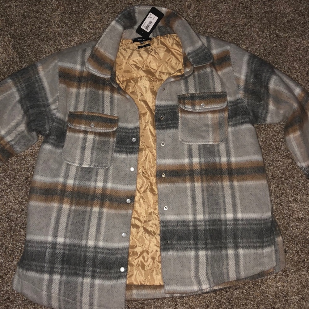 Flannel Miss Me Jacket